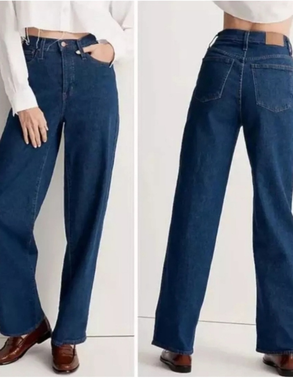 Madewell The Tall Perfect Vintage Wide-Leg Jean in Fairdale Wash 26T